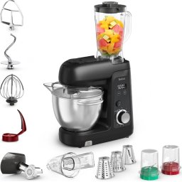 Кухненски робот Tefal QB5458F0 Km Bake Partner + 5Acc Blk Ee
