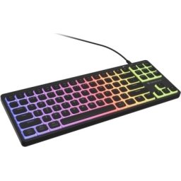 Клавиатура Genesis Gaming Keyboard Thor 430 TKL, US, RGB Mechanical Outemu, Pink, Silent, Hot Swap Slim, Black