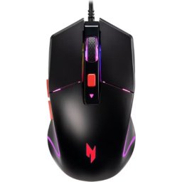 Мишка Acer Nitro Mouse NMW100 Black, Up to 7200 dpi, Wired, 6 buttons, Retail Pack