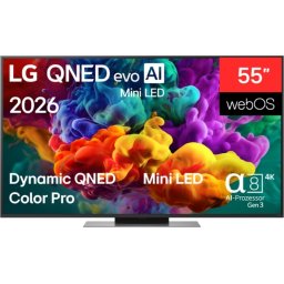 Телевизор LG 55QNED86B3B - 55" 4K UHD QNED MiniLED 144Hz