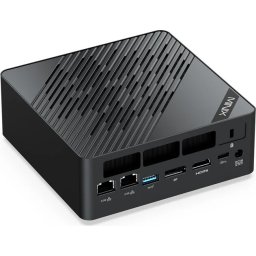 Настолен компютър MiniX Elite ER936-AI AMD Ryzen AI 9 365, 32GB DDR5, 1TB SSD, Dual LAN 2.5GHz, Wi-Fi 6E, Windows 11 Pro