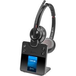HP Poly Savi 8420 Office Stereo Microsoft Teams Certified DECT 1880-1900 MHz Headset-EURO