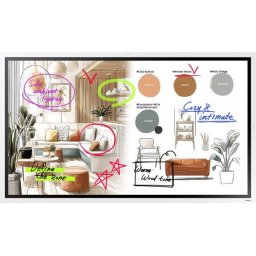 SAMSUNG FLIP 5 PRO WM55FX 55inch Tactile Infrared 20p UHD 3840x2160 16:9 350 without glass 16/7 from the mate