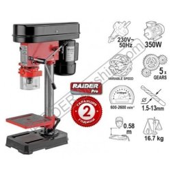 Raider Бормашина настолна 350W 13mm H=0.58m RDP-BD04