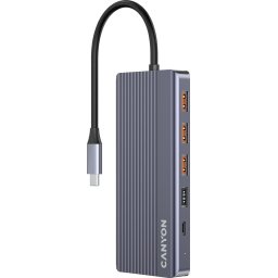 CANYON hub DS-16 13in1 4k USB-C Grey