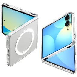 Кейс Spigen за Samsung Galaxy Z Flip 8, Air Skin MagSafe, Прозрачен