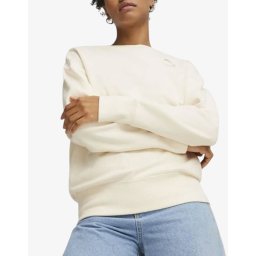 PUMA Berrer Classics Relaxed Crew Tee Ecru