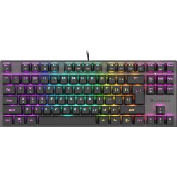 Клавиатура Genesis Mechanical Gaming Keyboard Thor 303 TKL RGB Backlight Red Switch US Layout Black