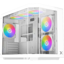 Xigmatek кутия Case mATX - Cubi M Arctic - 6 ARGB Fans