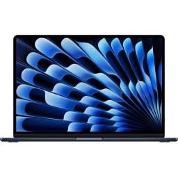 Лаптоп Apple MacBook Air 15.3" - Apple M5 chip with 10-core CPU and 10-core GPU, 16GB, 1TB SSD - Midnight
