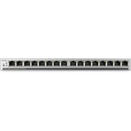 Комутатор ZyXEL GS1100-16EPS Slimline Unmanaged + PoE+ 135W 16 port Gigabit Unmanaged + Switch