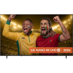 Телевизор LG 85NU850B3LA, 85" 4K Ultra HD Smart TV, 3840x2160, DVB-T2/C/S2, Alpha 7 AI Processor, HDR10 / HLG, webOS 26 ThinQ, V