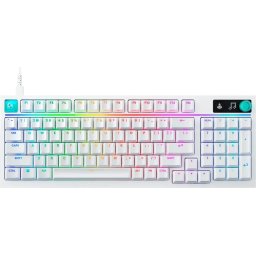 Геймърска механична клавиатура Logitech G316 X 98 - Hot-Swappable Tactile Switch - White