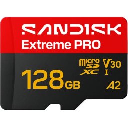Sandisk карта Extreme Pro uSD microSDXC 128GB U3 V30 UHS-I