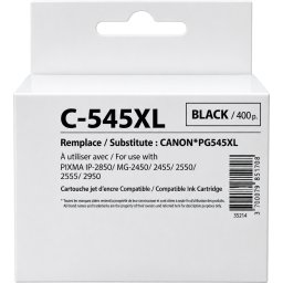 Мастилница CANON PG-545XL Black, Canon IP2850/ MG2450/MG2550/TS335x, 450k , Generink