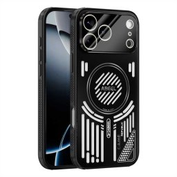 Хибриден гръб марка ABEEL за iPhone 17 Pro - черен