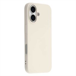 Силиконов гръб за iPhone 17 - бял