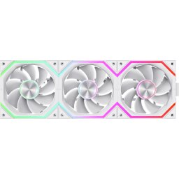 Gamemax Комплект вентилатори Fan Pack 3-in-1 3x120mm - FN12A-N2 WL-RW - Reverse, Daisy-Chain, A-RGB, White