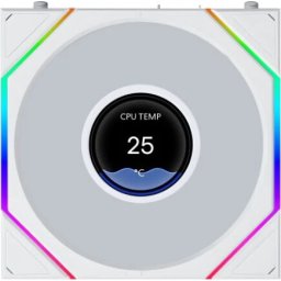 Lian Li вентилатор Fan 120mm - UNI FAN TL LCD FLEX - White, Reverse