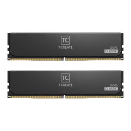 Памет 64GB (2x32GB) DDR5 6000MT/s, TeamGroup T-Create Classic Black, CTCCD564G6000HC48DC01, 1.1V