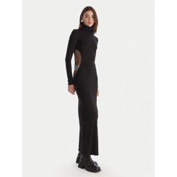 Patrizia Pepe Официална рокля 2A2968 J338 Черен Regular Fit