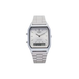 Casio Часовник Vintage Maxi AQ-230A-7AMQYES Сребрист