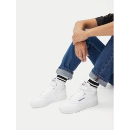 Reebok Сникърси EO-EX-O-FIT HI 100000108 Бял