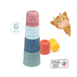 Кула за подреждане Little Smoby Magic Tower 7600140321, 6 чашки