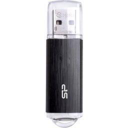 USB памет SILICON POWER Ultima U02 8GB, USB 2.0 Черен
