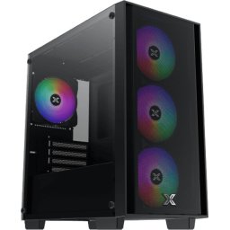 Xigmatek кутия Case mATX - NYX Air II - 4 RGB Fans