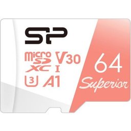 Карта памет Silicon Power Superior microSDXC 64GB V30