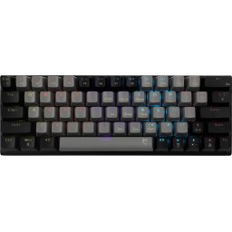 White Shark геймърска механична клавиатура Gaming Mechanical Keyboard WAKIZASHI 2 - Blue Switches (English US), Gray, Black