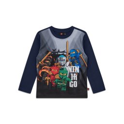 LEGO Блуза 11010948 Тъмносин Regular Fit