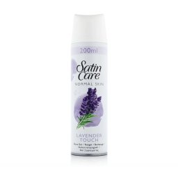 Gillette Satin Care Lavender Touch Гел за бръснене за жени 200 ml