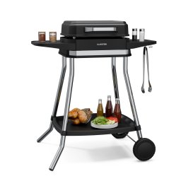Klarstein Електрически грил Gatsby, Използване на открито и закрито, 3050 W, онцепция EasyGrill, До 240 °C (FRY2-GatsbyBoost3000)