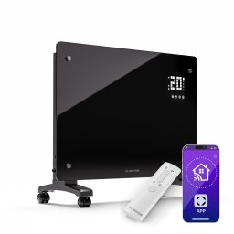 Klarstein Bornholm Smart 1500, конвекционен нагревател, 1500W, WiFi, LED, IP24 (ACO14_Bornholm_1500B)