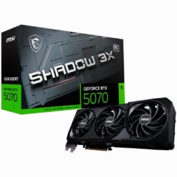 MSI Video Card Nvidia GeForce RTX 5070 12G SHADOW 3X OC RTX_5070_12G_SHADOW_3X_OC