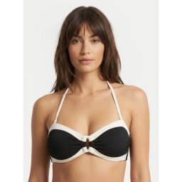 Seafolly Горнище на бански Band Wave 31577-305 Черен