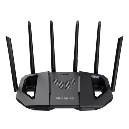 AsusTUF Gaming, BE6500 Dual Band WiFi 7 Router, 4K-QAM, Multi-Link Operatio