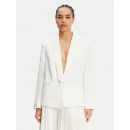 BOSS Сако Janka3 50537473 Бял Regular Fit