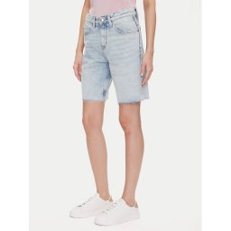 Lee Дънкови шорти Rider 112363533 Син Loose Fit