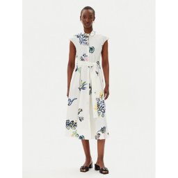 Marella Рокля тип риза Pier 2513221372200 Бял Regular Fit