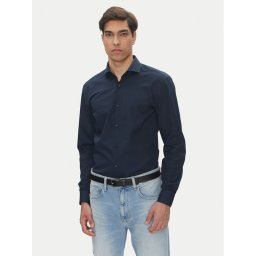 HUGO Риза C-Jason 50293691 Тъмносин Slim Fit