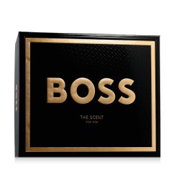 Hugo Boss Boss The Scent For Him комплект за мъже Eau de Toilette 100 ml + Eau de Toilette 10 ml + Д опция Black Festive Cover