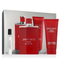 Jimmy Choo Jimmy Choo Man Extreme комплект за мъже Eau de Parfum 100 ml + Парфюмна вода миниатюра 7, опция JC Initials Print Red Cover