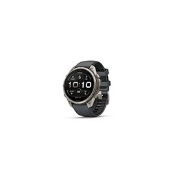 Garmin Fenix 9 Pro - 47 mm, Titanium с graphite/black силиконова каишка