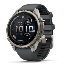 Garmin Fenix 9 Pro, inReach - 47 mm, Titanium с graphite/black силиконова каишка 010-04336-21