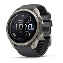 Garmin Fenix 9 Pro, inReach - 51 mm, Titanium с graphite/black силиконова каишка 010-04337-21