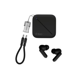 Bluetooth слушалки ttec - AirBeat Pro Max ANC TWS, Черно-синьо