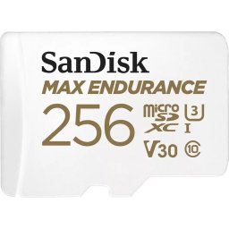 Карта памет SanDisk MAX ENDURANCE microSDXC 256GB + Adapter